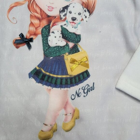 New with Tags Nico Girl's/ Toddlers' Thermal Full Sleeve Tunic Top - 12M - Picture 3 of 10